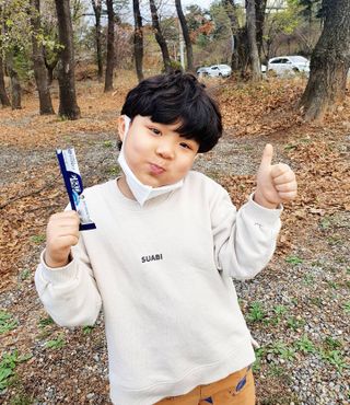 키즈텐플러스 연세 키즈텐 플러스 1개월 — 5점을 준 리뷰어가 2021년 4월 올린 사용 사진