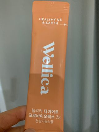 웰리카 다이어트 프로바이오틱스 — 4.5점을 준 리뷰어가 2021년 3월 올린 사용 사진