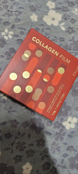 프리마인 귀족의 콜라겐, 92배 흡수율. 럭셔리 프리미엄 셀라브 콜라겐필름 30매 — 4점을 준 리뷰어가 2021년 10월 올린 사용 사진