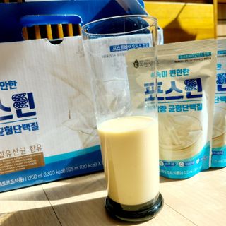 자연에온 마시는 프로틴 고함량 균형단백질 음료 포스틴 125ml 10개입 1BOX — 3점을 준 리뷰어가 2021년 4월 올린 사용 사진