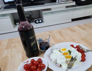 H365 [Kaskein Glögi] 핀란드 전통 무알콜 멀드와인 글로기 — 3점을 준 리뷰어가 2021년 4월 올린 사용 사진