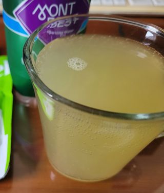 몽베스트 Montbest with Sparkling water Lemon OR Lime 20병(랜덤) — 5점을 준 리뷰어가 2022년 11월 올린 사용 사진