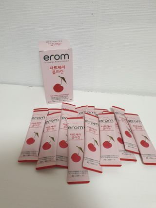 이롬 erom 타트체리 콜라겐 — 5점을 준 리뷰어가 2021년 4월 올린 사용 사진