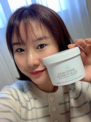 오투에니원 화이트 스완 갈락토미세스 비타민 C 필링 패드 60매 — 5점을 준 리뷰어가 2022년 12월 올린 사용 사진