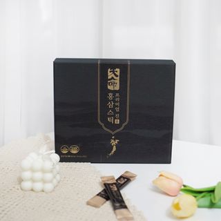 헬스업_천명진프리미엄홍삼스틱_10ml x 30포 — 4점을 준 리뷰어가 2021년 1월 올린 사용 사진
