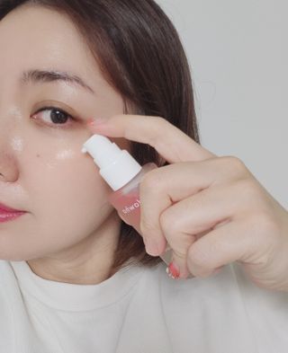 산다화 더블 이펙트 안티 링클 세럼 50ml — 5점을 준 리뷰어가 2023년 11월 올린 사용 사진
