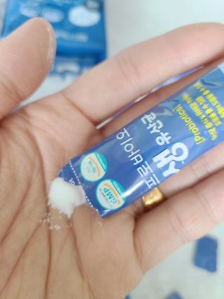 서울약사신협_프로바이오생유산균_2.5G x 100포 — 5점을 준 리뷰어가 2021년 3월 올린 사용 사진