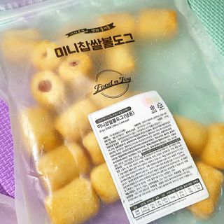 Dog&Ball 독앤볼 [Dog&Ball] 미니찹쌀볼도그 찹쌀치즈볼 — 4점을 준 리뷰어가 2021년 9월 올린 사용 사진