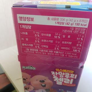 [팔도] 잔망루피젤리 믹스베리맛 42g 8개 — 5점을 준 리뷰어가 2022년 1월 올린 사용 사진