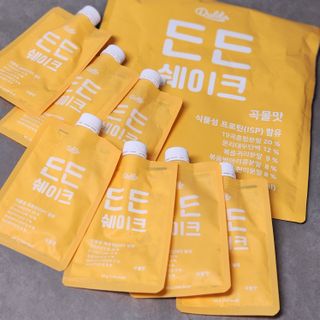 [덜다] 든든 식물성 단백질 쉐이크 40g X 7입 (곡물/딸기) — 5점을 준 리뷰어가 2023년 7월 올린 사용 사진
