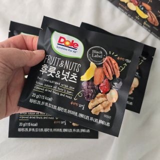 돌 [Dole] 후룻&넛츠 블랙/옐로우/레드라벨 (맛 랜덤발송) — 4점을 준 리뷰어가 2025년 1월 올린 사용 사진