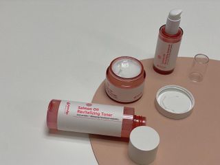 아이앤립 / EYENLIP 아이앤립 연어오일 리바이탈라이징 토너+앰플+크림 3종 세트 — 5점을 준 리뷰어가 2021년 5월 올린 사용 사진