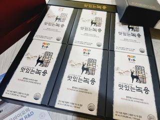 [몸엔용] 과일을 넣어 국산녹용을 맛있게 60ml x 30포 — 5점을 준 리뷰어가 2021년 6월 올린 사용 사진
