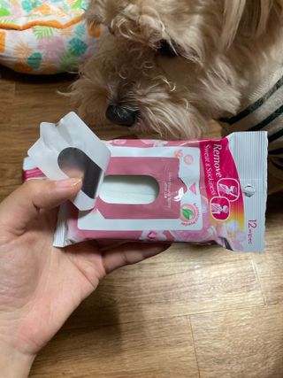 [심플리티] 한 장으로 향기롭게, 산뜻하게 바디시트 2종 + 랜덤향1개 총 3팩구성 — 4.5점을 준 리뷰어가 2021년 5월 올린 사용 사진