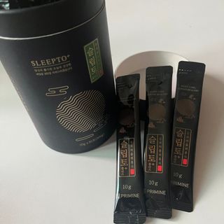 프리마인 자체 기업부설 연구소에서 찾아낸 건강한 수면의 비밀.  슬립토 플러스 30포 — 5점을 준 리뷰어가 2023년 7월 올린 사용 사진