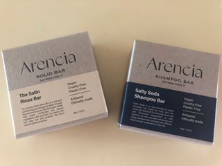 Arencia 아렌시아 솔티소다 샴푸바, 더 새틴 린스바 세트 — 5점을 준 리뷰어가 2021년 6월 올린 사용 사진