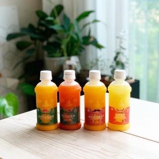 탐라원 제주의 맛, 몬딱주스 4종세트 - 한라봉몬딱주스, 천혜향몬딱주스, 청귤에이드, 당근몬딱주스 — 5점을 준 리뷰어가 2021년 8월 올린 사용 사진