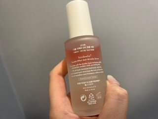 산다화 더블 이펙트 안티 링클 세럼 50ml — 5점을 준 리뷰어가 2022년 12월 올린 사용 사진