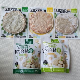 굽네몰 [굽네] 탱글탱글 닭가슴살볼 3종, 닭가슴살 오븐 스테이크 3종 — 5점을 준 리뷰어가 2021년 5월 올린 사용 사진