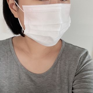 나무드 [식약처허가] KF-AD 국내생산 메디토피아 비말차단 마스크 50매 대대형 헬스 운동 2 BOX — 5점을 준 리뷰어가 2021년 10월 올린 사용 사진