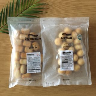 Dog&Ball 독앤볼 [Dog&Ball] 미니찹쌀볼도그 찹쌀치즈볼 — 5점을 준 리뷰어가 2021년 9월 올린 사용 사진