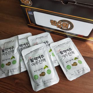 참유원 특허제조 활력 여주진액 여주즙 50포 — 4.5점을 준 리뷰어가 2022년 1월 올린 사용 사진