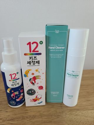 셀바이져 항균 스프레이 핸드워시 + 키즈세정제 SET — 5점을 준 리뷰어가 2021년 3월 올린 사용 사진