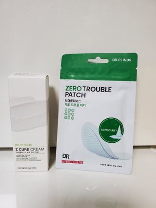 닥터플리너스 제트 큐어 크림 30ml + 제로 트러블 패치 9EA — 5점을 준 리뷰어가 2022년 4월 올린 사용 사진