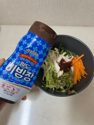 팔도비빔장 시그니처 380g 2개 — 5점을 준 리뷰어가 2022년 2월 올린 사용 사진