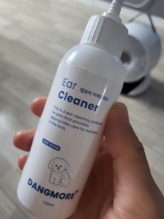 [댕모어 클리너 3종] 아이클리너 / 이어클리너 / 덴탈클리너 3종 세트 (120ml) — 5점을 준 리뷰어가 2023년 9월 올린 사용 사진