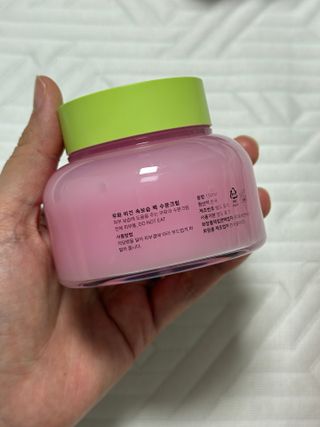 [구매평] 무화 비건 속보습 수분크림 150ml (+식물성 PDRN) — 5점을 준 리뷰어가 2025년 8월 올린 사용 사진