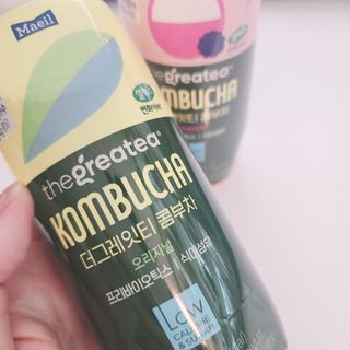더그레잇티 콤부차 [매일유업] 더그레잇티 44kcal 콤부차 300ml *12개입 (오리지널 6개+베리리치 6개) — 5점을 준 리뷰어가 2023년 8월 올린 사용 사진