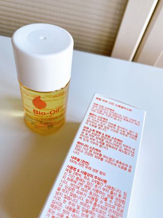 바이오오일 [바이오-오일] 스킨케어 오일 내추럴 60ml — 5점을 준 리뷰어가 2021년 6월 올린 사용 사진