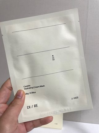 나우_스마트스토어 구매평  [디르] 카사바 하이드레이팅 크림 마스크 3 SET — 5점을 준 리뷰어가 2025년 4월 올린 사용 사진