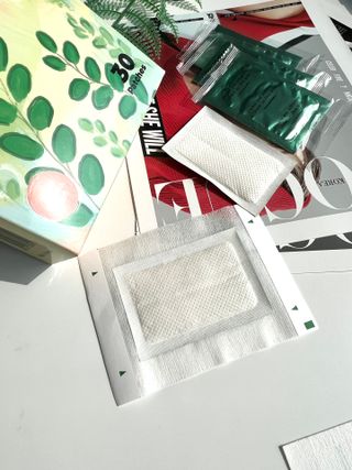 [레제르] 아로마 수액패치 발패치 30매입 -라벤더향/유칼립투스향/대나무향 — 5점을 준 리뷰어가 2022년 3월 올린 사용 사진