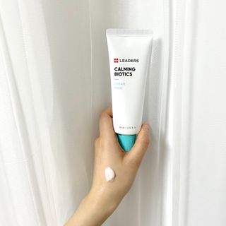 리더스코스메틱 리더스 카밍 바이오틱스 크림 마스크 — 5점을 준 리뷰어가 2021년 5월 올린 사용 사진