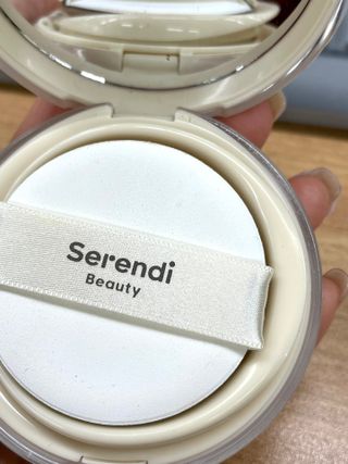 세렌디뷰티 퍼펙트 에어리 래디언스 쿠션 — 5점을 준 리뷰어가 2022년 1월 올린 사용 사진