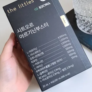 더리틀스 시트오르 아르기닌부스터 — 5점을 준 리뷰어가 2022년 11월 올린 사용 사진