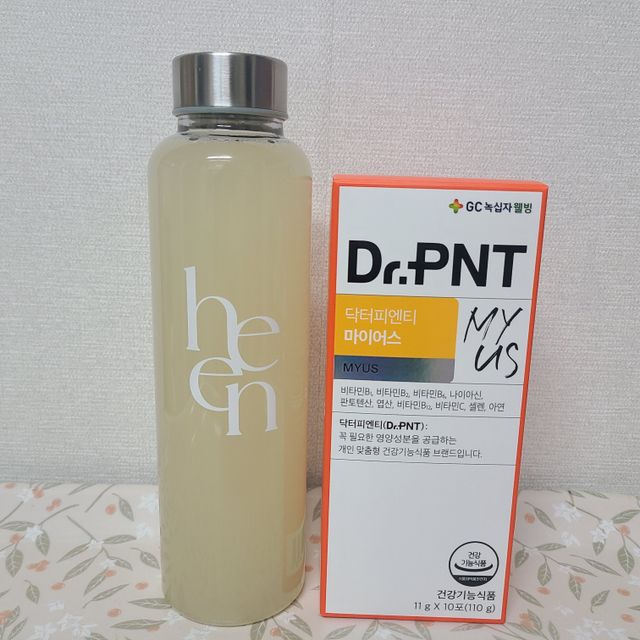 [Dr.PNT] 레몬맛 활력 충전 워터믹스! 닥터피엔티 마이어스 리뷰 사진