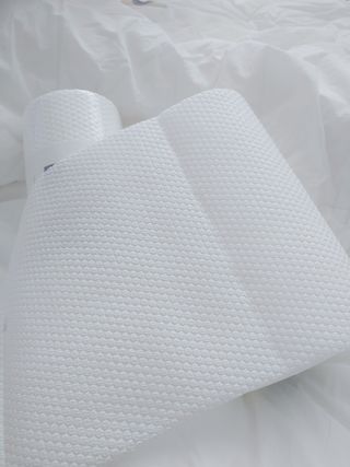 부직포나라 중금속유해물질ZERO 뜯어쓰는 주방 일회용수세미 60매 2매 — 3점을 준 리뷰어가 2022년 9월 올린 사용 사진