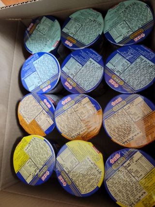NISSIN 닛신 컵누들  4종 - 씨푸드오리지날, 씨푸드 스파이시, 씨푸드 커리, 씨푸드 XO소스 — 5점을 준 리뷰어가 2022년 4월 올린 사용 사진