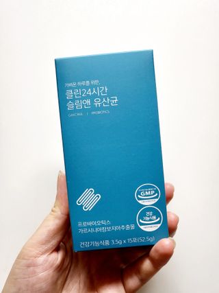 클린24시간 슬림앤유산균 1박스 (3.5g X 15포) — 5점을 준 리뷰어가 2022년 7월 올린 사용 사진