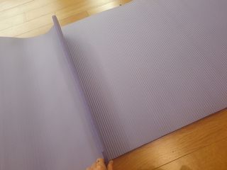원달러샵 NBR 10mm 바디핏 요가매트 — 2.5점을 준 리뷰어가 2021년 3월 올린 사용 사진