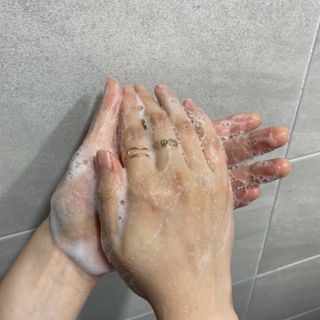 라라앤모어 핸드워시+헨드타올+키친버블클리너 — 5점을 준 리뷰어가 2022년 3월 올린 사용 사진