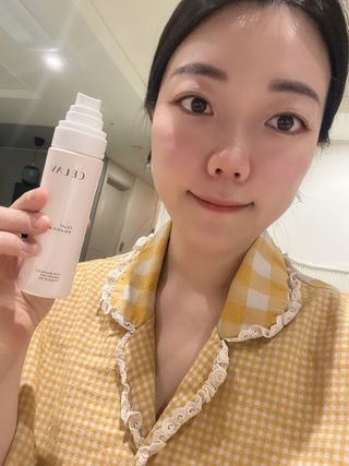 프리마인 바르기만 하면 철벽 스킨케어+24시간 마스크팩 효과. 셀라브 리제너레이팅 시스템 부스터+크림 세트 — 5점을 준 리뷰어가 2023년 5월 올린 사용 사진