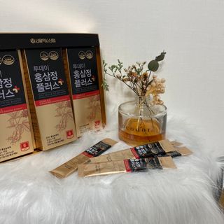 서울약사신협_투데이홍삼정플러스스틱_10g x 30포 — 5점을 준 리뷰어가 2021년 6월 올린 사용 사진