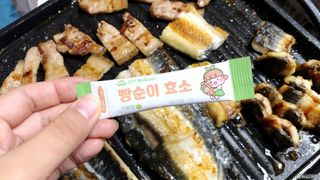 아이비웰니스 빵순이 식탁 위의 필수템! 빵순이 효소 키위맛 100포 + 석류맛 14포 (총 114포) — 5점을 준 리뷰어가 2023년 1월 올린 사용 사진