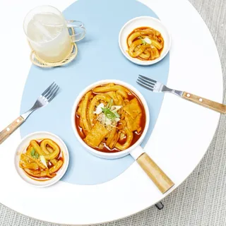 [푸딩팩토리] 요즘누들떡볶이540g + 매콤누들떡볶이 470g — 5점을 준 리뷰어가 2022년 9월 올린 사용 사진