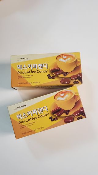 (주) 피치코리아 믹스커피캔디76g x2개입 — 5점을 준 리뷰어가 2022년 11월 올린 사용 사진