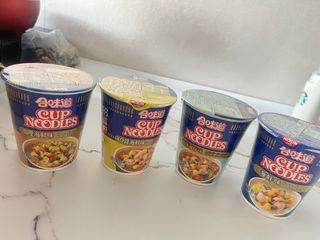 NISSIN 닛신 컵누들  4종 - 씨푸드오리지날, 씨푸드 스파이시, 씨푸드 커리, 씨푸드 XO소스 — 5점을 준 리뷰어가 2022년 4월 올린 사용 사진
